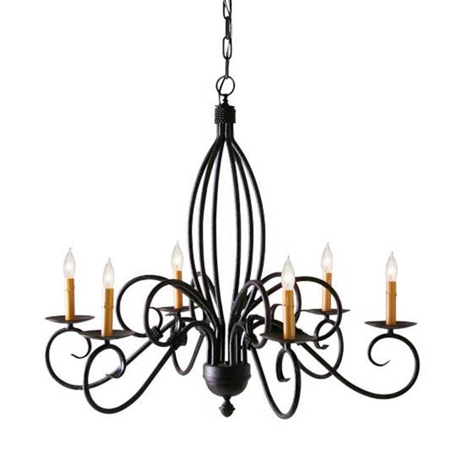 2nd Ave Designs 36'' Wide Squire 6 Light Chandelier