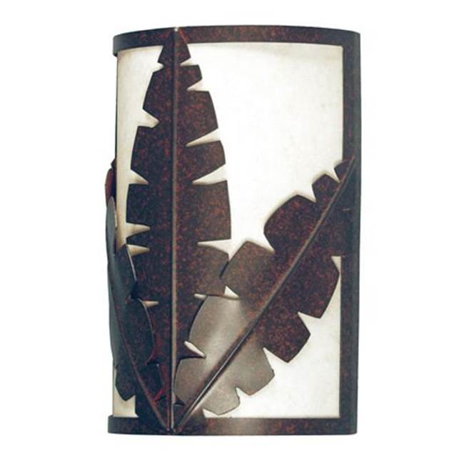 2nd Ave Designs 8'' Wide Tiki Wall Sconce
