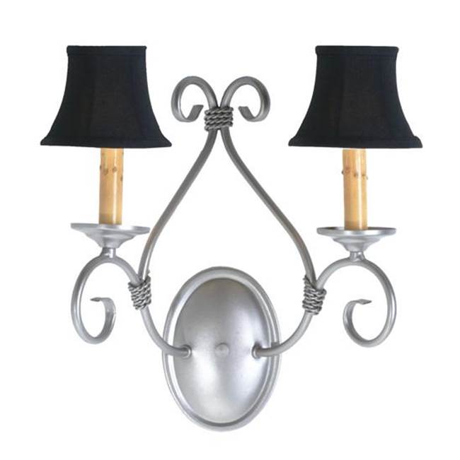 2nd Ave Designs 14'' Wide Olivia 2 Light Wall Sconce