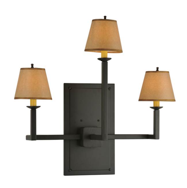 2nd Ave Designs 25''W Brach Ring 3 LT Wall Sconce