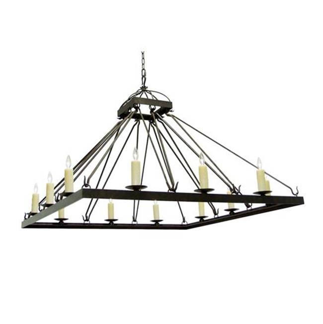 2nd Ave Designs _60'' Square Retreat Chandelier