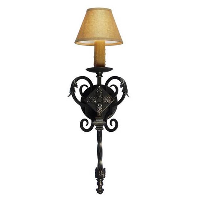 2nd Ave Designs 7'' Wide Catherine Wall Sconce