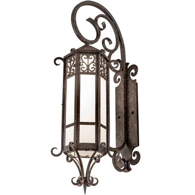 2nd Ave Designs 12'' Wide Caprice Lantern Wall Sconce