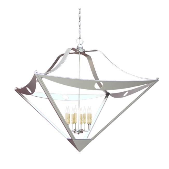 2nd Ave Designs 48'' Wide Argus 8 Light Inverted Pendant