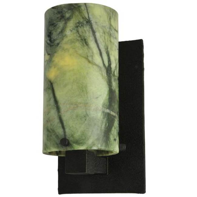 2nd Ave Designs 4.5''W Cilindro Jadestone Wall Sconce