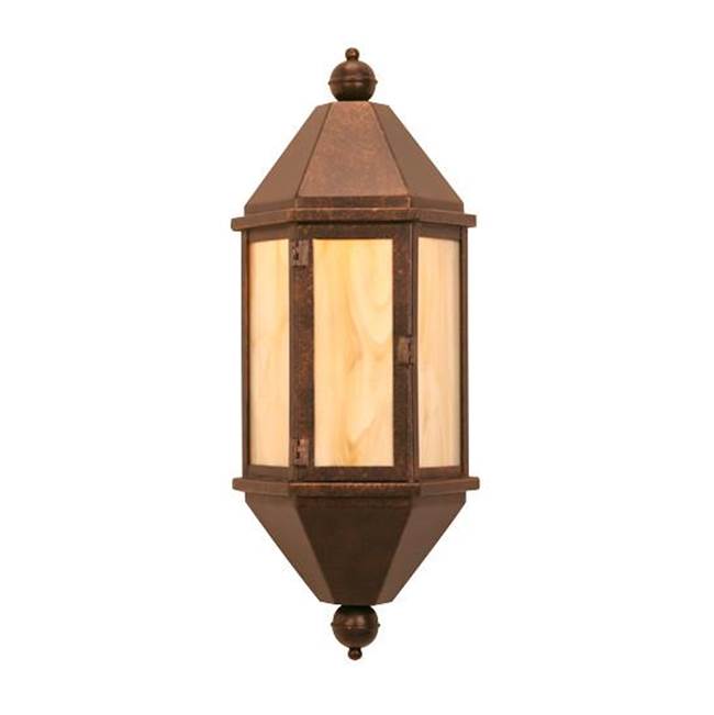 2nd Ave Designs 10'' Wide Plaza Lantern Wall Sconce