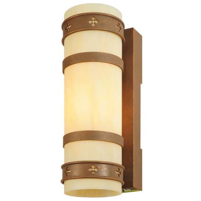 2nd Ave Designs 7''W Byzantine Wall Sconce