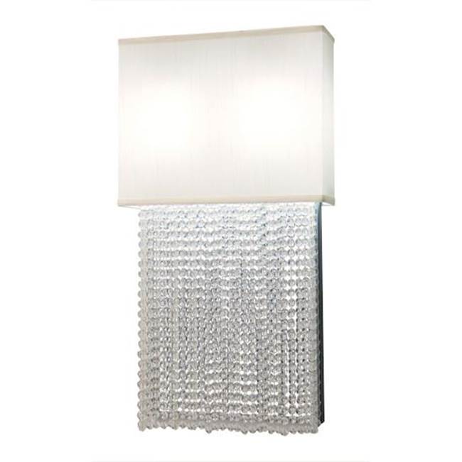 2nd Ave Designs 15'' Wide Francesca 2 Light Wall Sconce