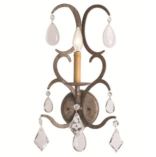 2nd Ave Designs 10'' Wide Alicia 1 Light Wall Sconce