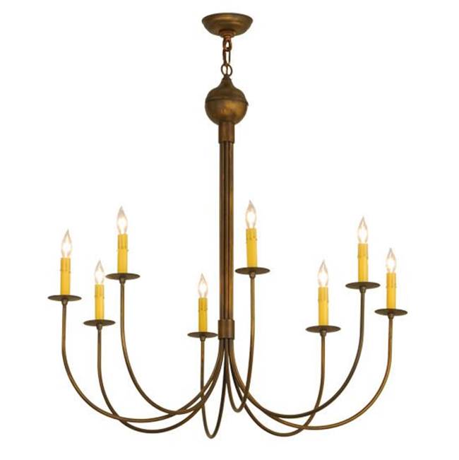 2nd Ave Designs 36''W Cheal 8 LT Chandelier
