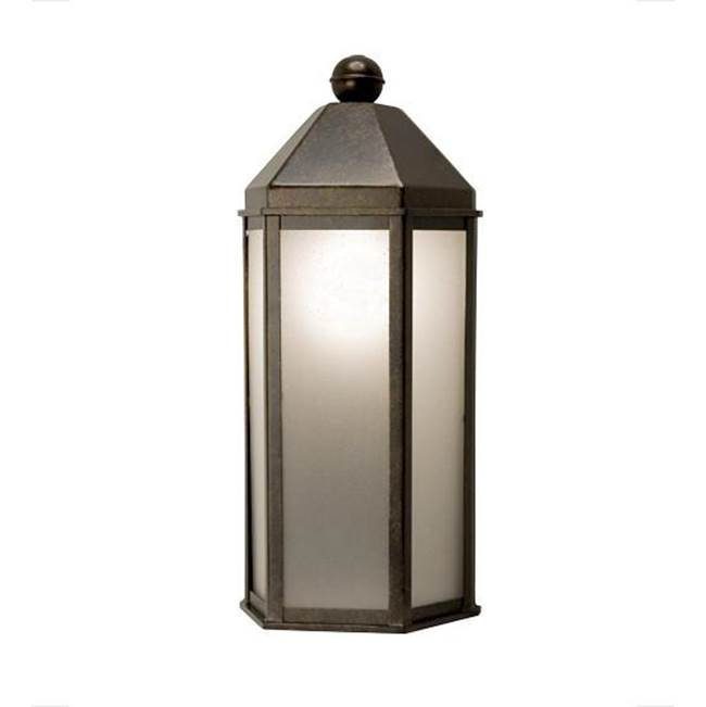 2nd Ave Designs 9'' Wide Plaza Lantern Wall Sconce