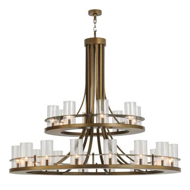 2nd Ave Designs 60''W Arion 24 LT Two Tier Pendant