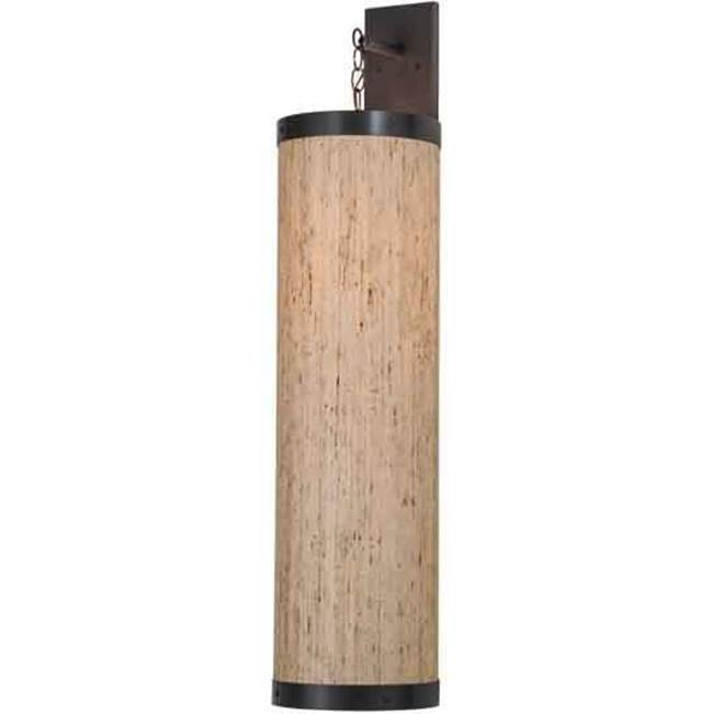 2nd Ave Designs 10''W Cilindro Textrene Hanging Wall Sconce