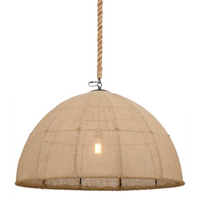 2nd Ave Designs 36''W Empire Dome Textrene Pendant