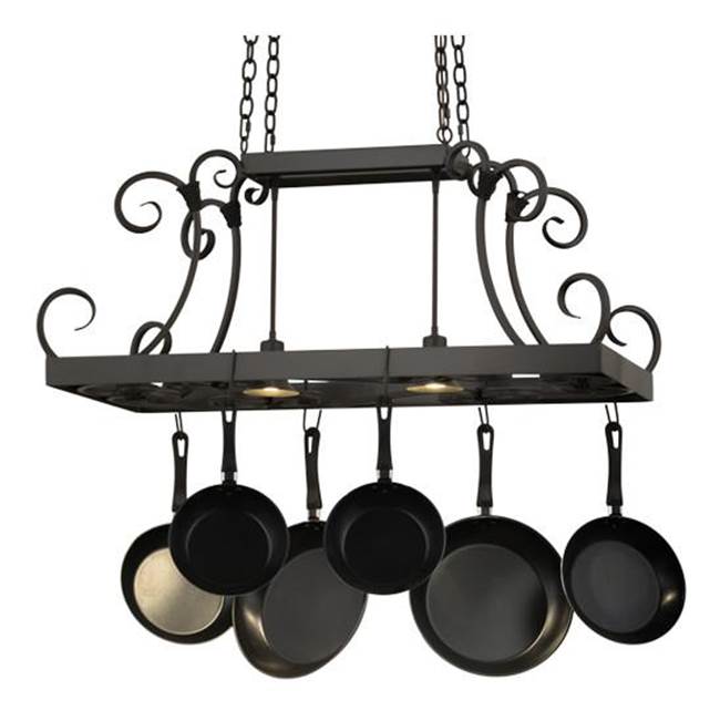2nd Ave Designs 43'' Long Caiden Pot Rack