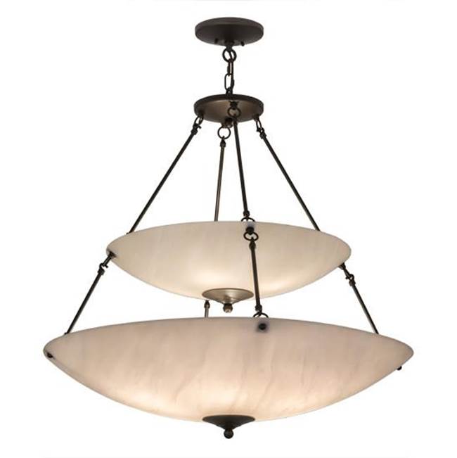 2nd Ave Designs 36''W Cypola Two Tier Inverted Pendant