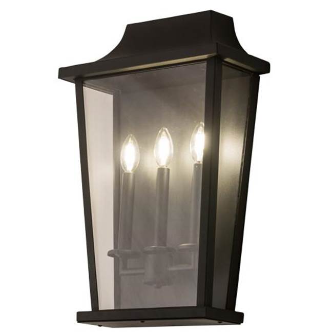 2nd Ave Designs 15''W Bastille Omega Wall Sconce