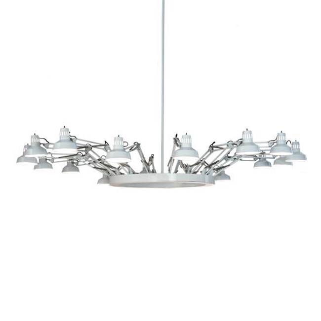 2nd Ave Designs 94'' Wide Drafter''s Lamp Chandelier