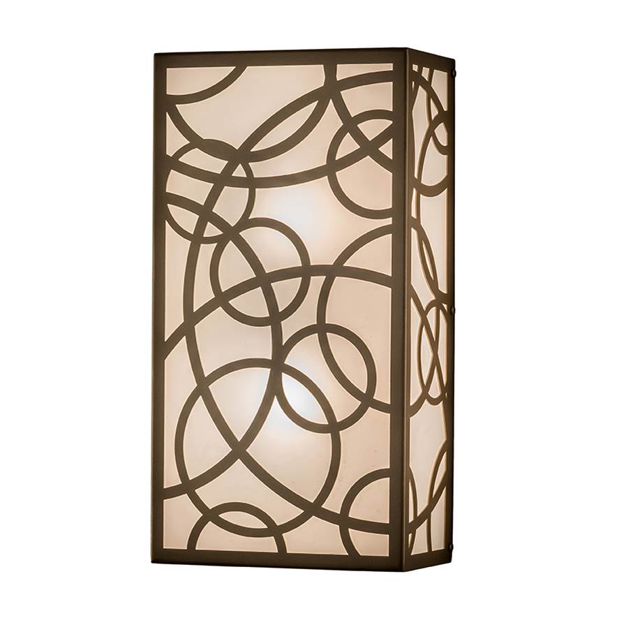 2nd Ave Designs 9'' Wide Fizz Deco Wall Sconce
