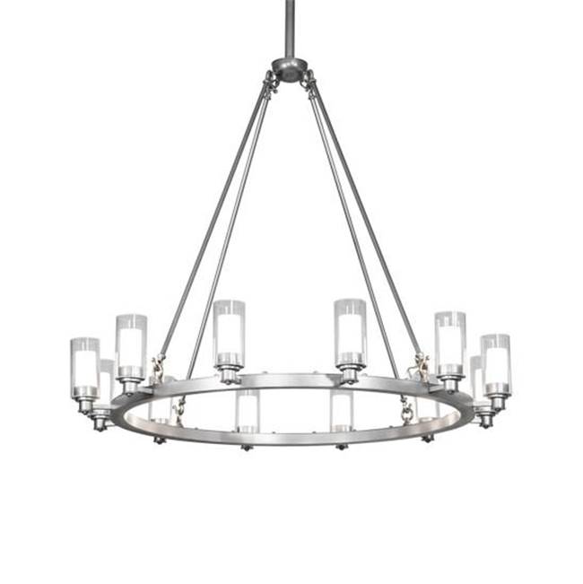 2nd Ave Designs 46'' Wide Loxley 12 Light Chandelier