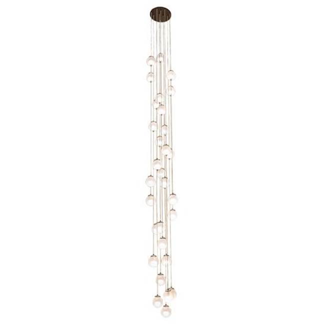 2nd Ave Designs 28'' Wide Bola 30 Light Cascading Pendant
