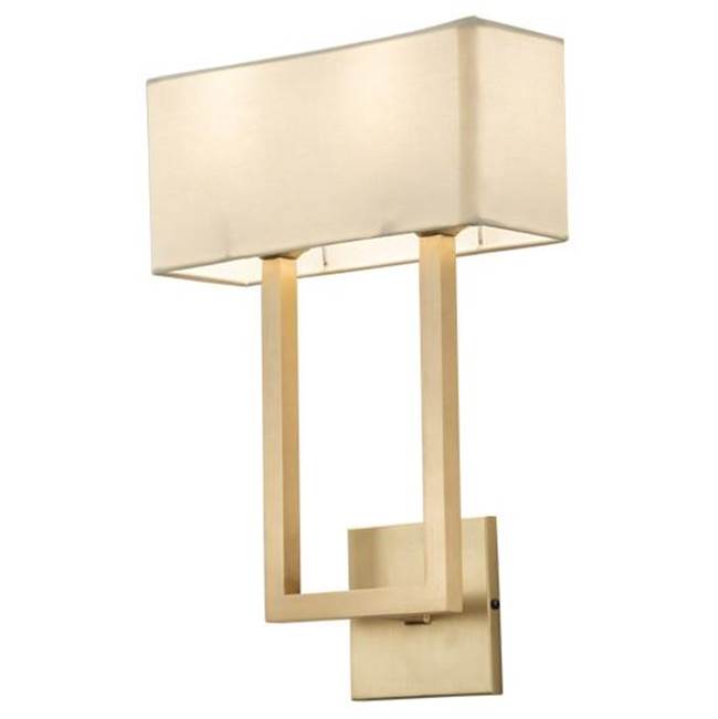 2nd Ave Designs 12'' Wide Quadrato Langedon Wall Sconce