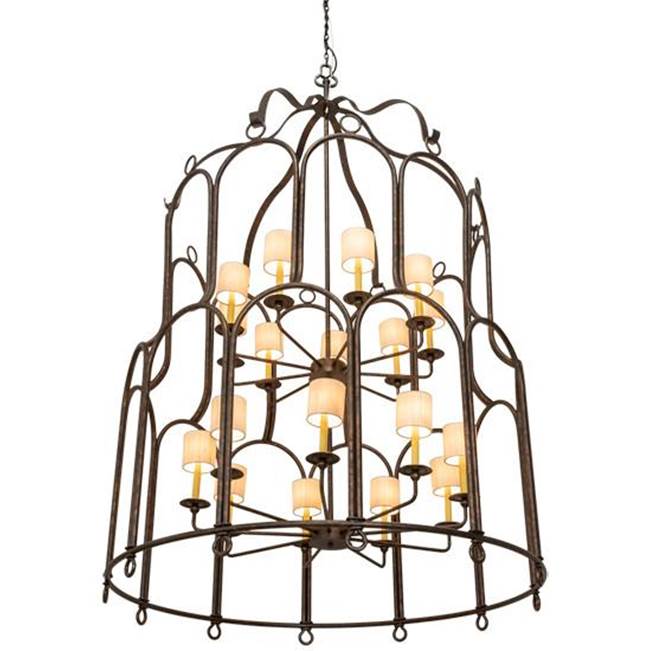 2nd Ave Designs 54'' Wide Grand Stair 18 Light Chandelier