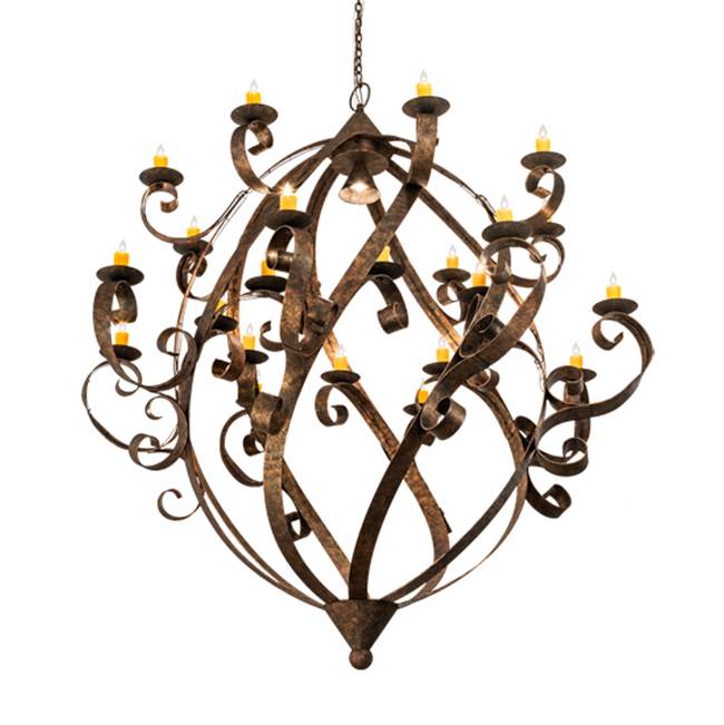 2nd Ave Designs 80'' Wide Caliope 25 Light Chandelier
