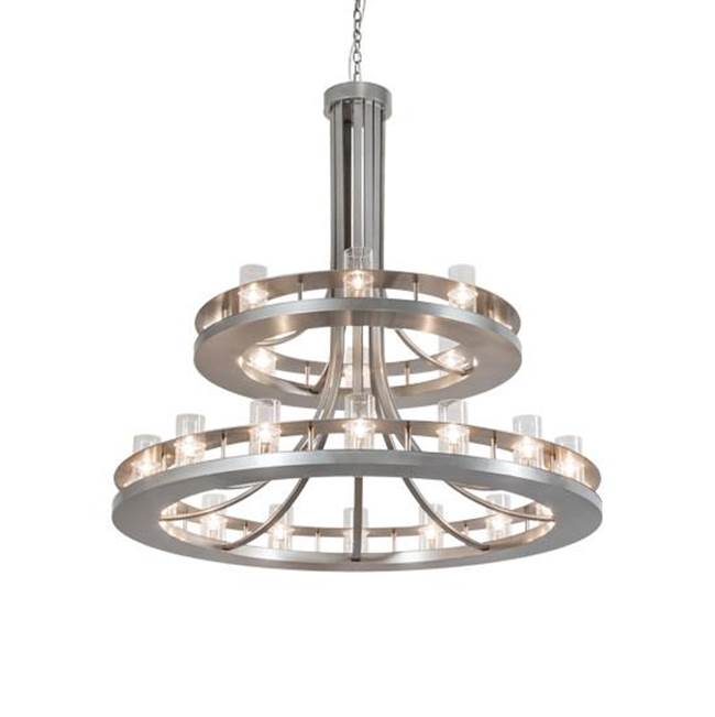 2nd Ave Designs 52'' Wide Arion 24 Light Chandelier