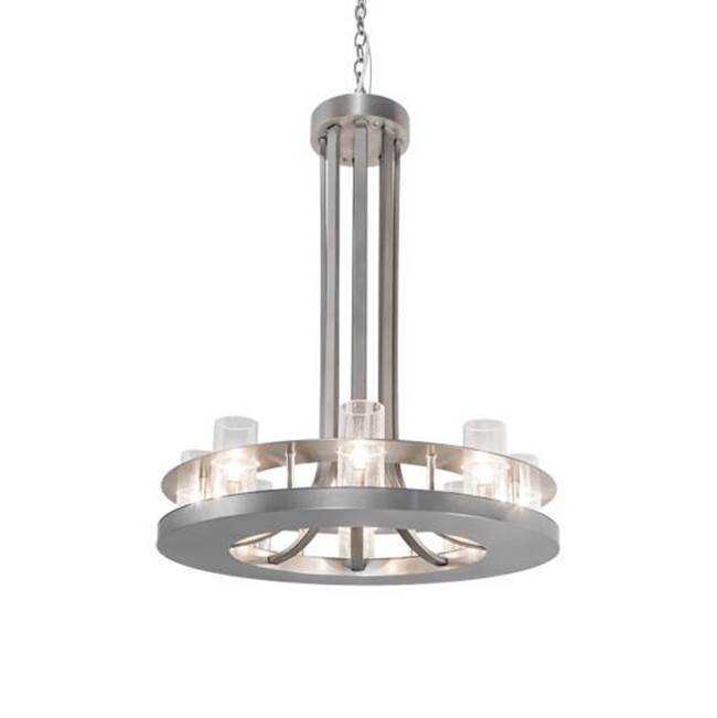 2nd Ave Designs 28'' Wide Arion 8 Light Chandelier