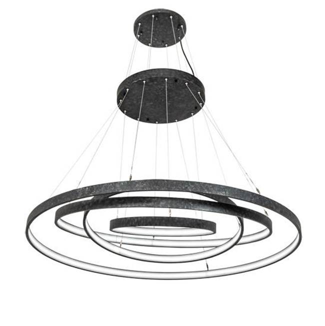 2nd Ave Designs 60'' Wide Anillo 4 Light Cascading Pendant