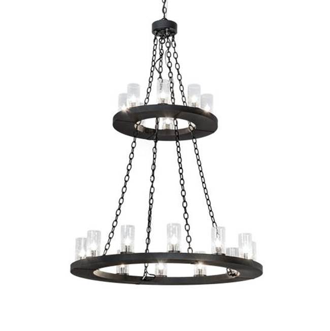 2nd Ave Designs 42'' Wide Loxley 20 Light Two Tier Chandelier
