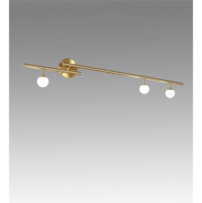 2nd Ave Designs 60'' Wide Bola 3 Light Wall Sconce