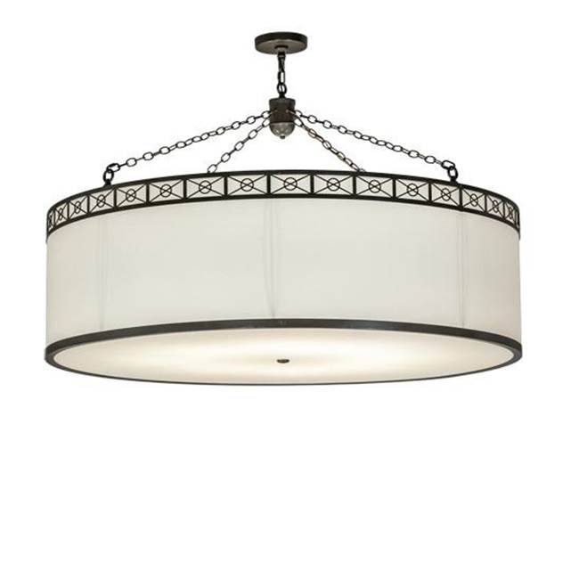 2nd Ave Designs 54'' Wide Cilindro Circle X Pendant
