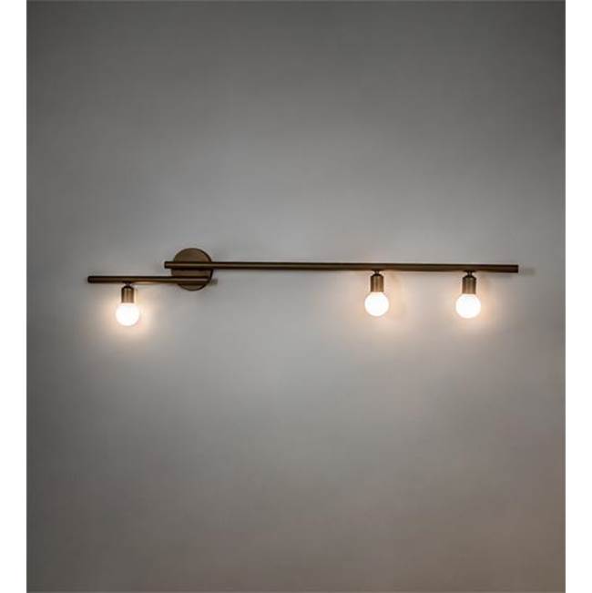 2nd Ave Designs 60'' Wide Alva 3 Light Wall Sconce