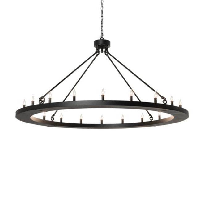 2nd Ave Designs 60'' Wide Loxley 20 Light Chandelier