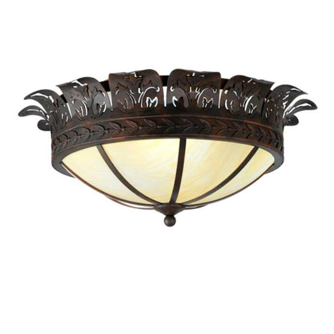 2nd Ave Designs 24'' Wide Crowne Flushmount