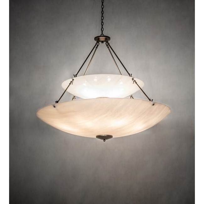 2nd Ave Designs 56'' Wide Cypola Two Tier Inverted Pendant