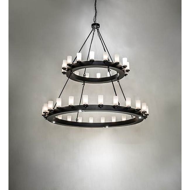 2nd Ave Designs 72'' Wide Noziroh Ring 40 Light Two Tier Chandelier