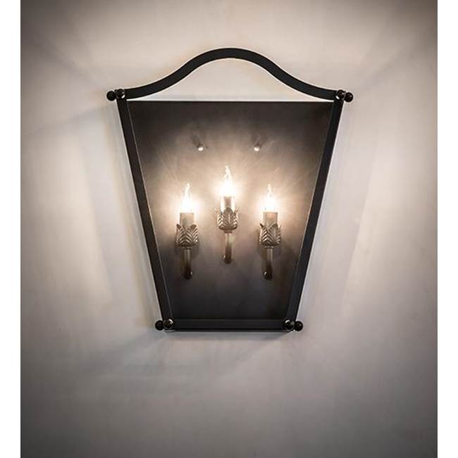 2nd Ave Designs 15'' Wide Austin Wall Sconce