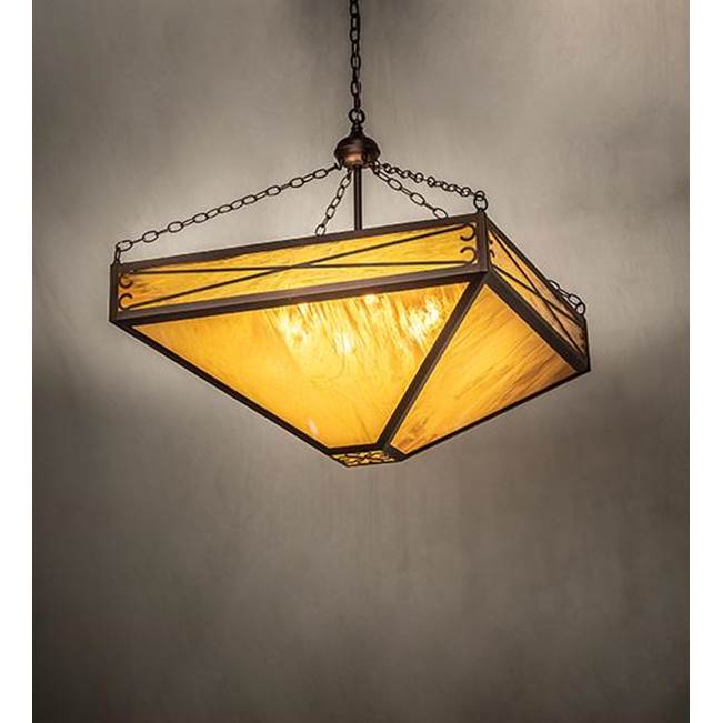 2nd Ave Designs 33'' Square Excellente Inverted Pendant