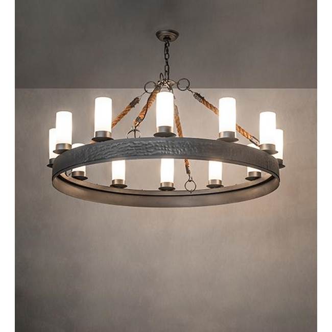 2nd Ave Designs 50'' Wide Costello Ring 12 Light Chandelier