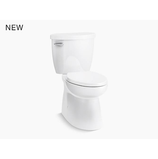 Sterling Plumbing Brella™ Comfort Height® Two-piece elongated 1.28 gpf chair height toilet
