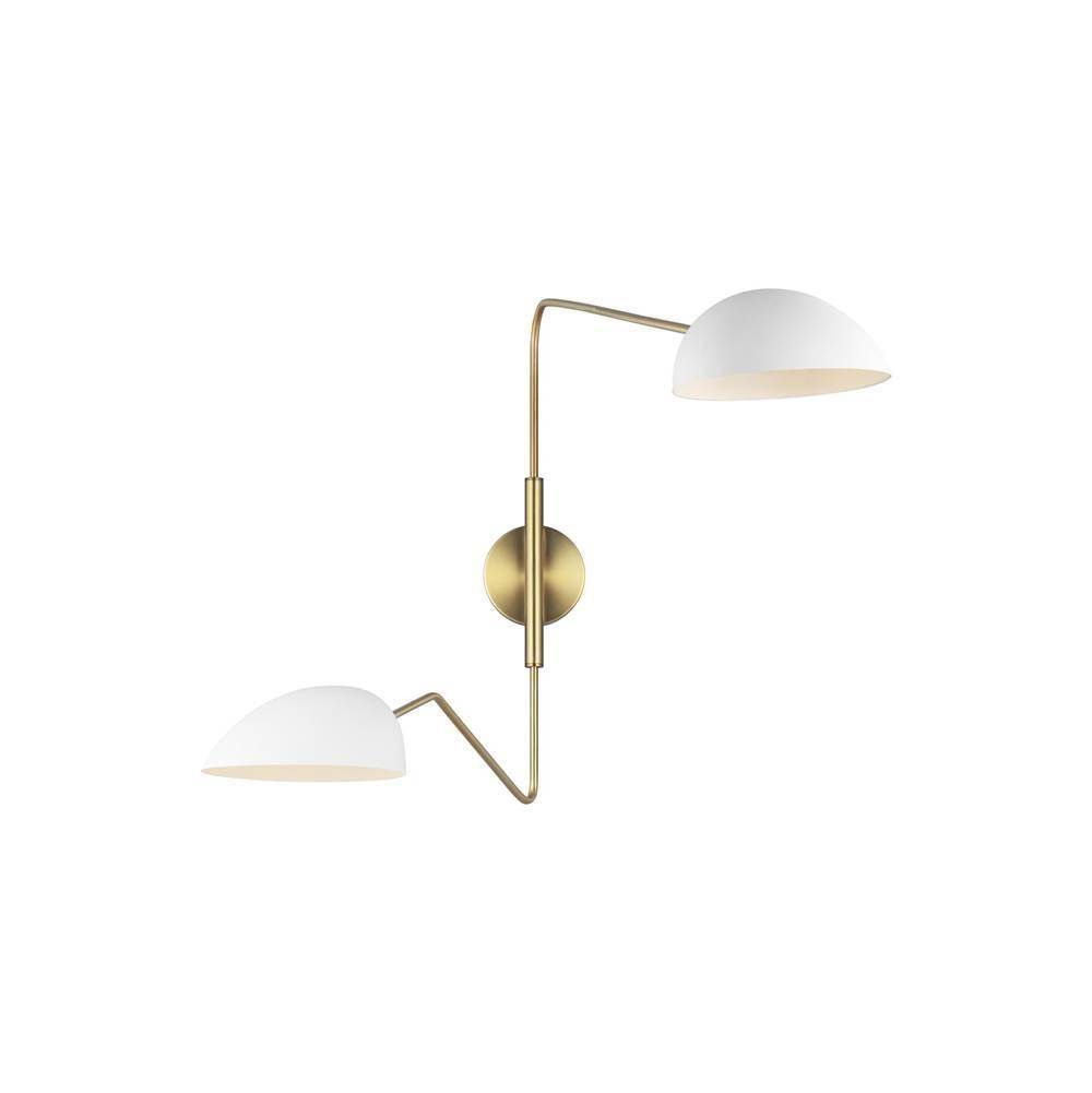 Visual Comfort Studio Collection Jane Double Task Sconce