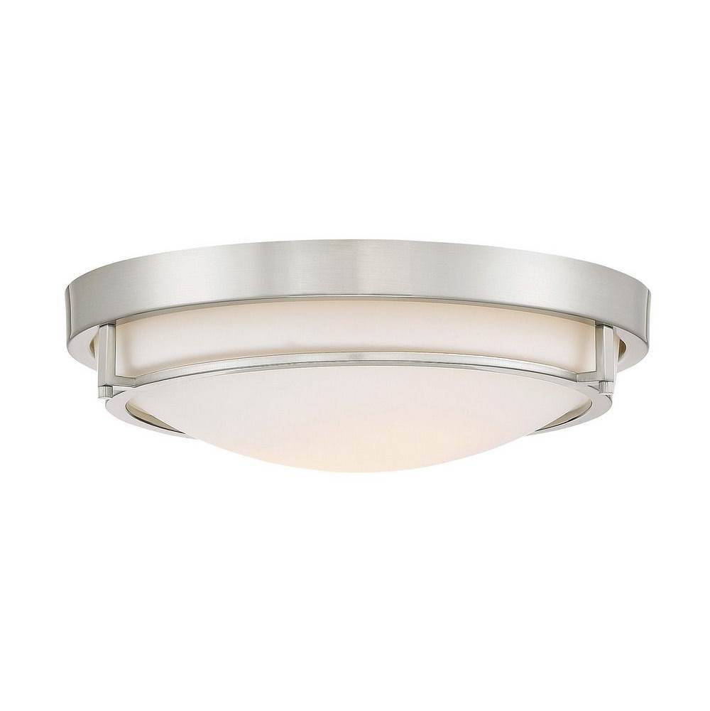 Savoy House 2-Light Ceiling Light in Brushed Nickel