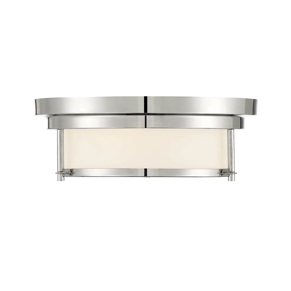 Savoy House 2-Light Ceiling Light in Polished Nickel