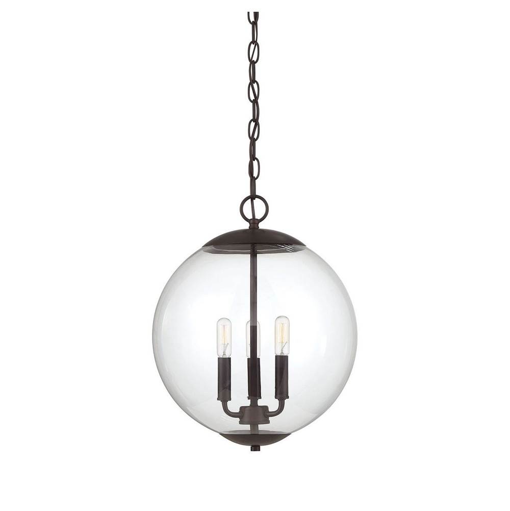 Savoy House 3-Light Pendant in Oil Rubbed Bronze