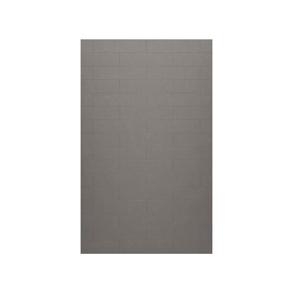 Swan MSMK-9630-1 30 x 96 Swanstone® Modern Subway Tile Glue up Bathtub and Shower Single Wall Panel in Sandstone