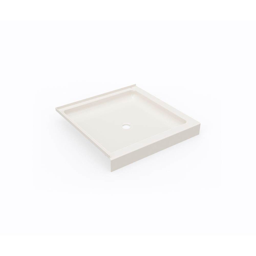 Swan SS-36DTF 36 x 36 Swanstone® Corner Shower Pan with Center Drain in Bisque
