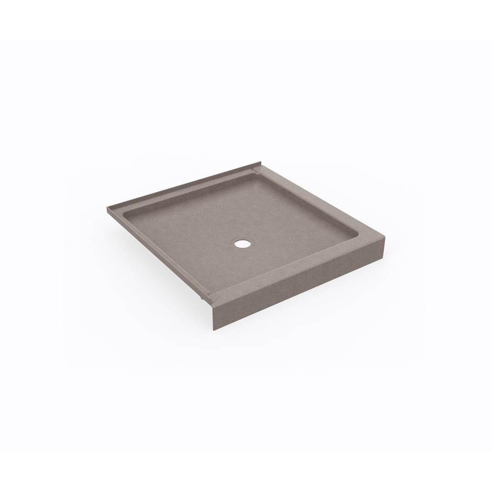 Swan SS-36DTF 36 x 36 Swanstone® Corner Shower Pan with Center Drain Clay